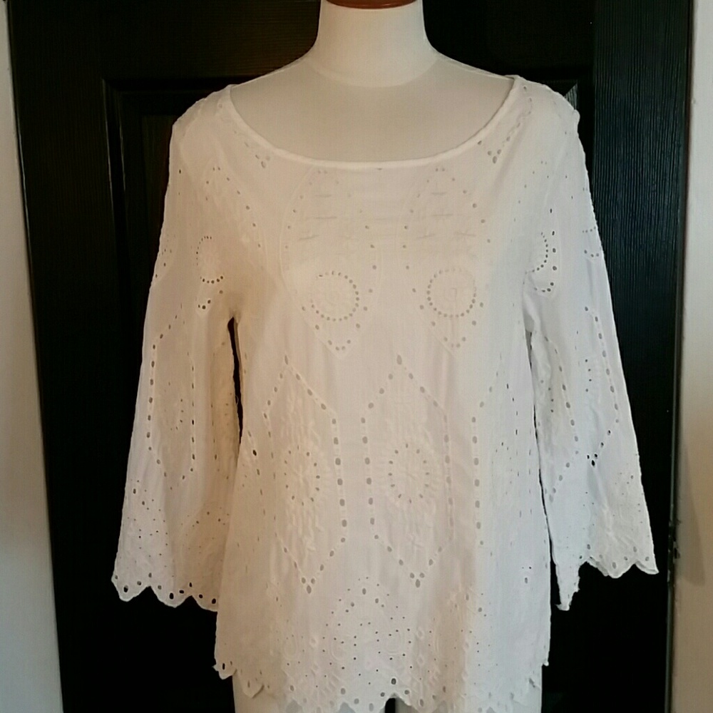 Gap Eyelet Blouse